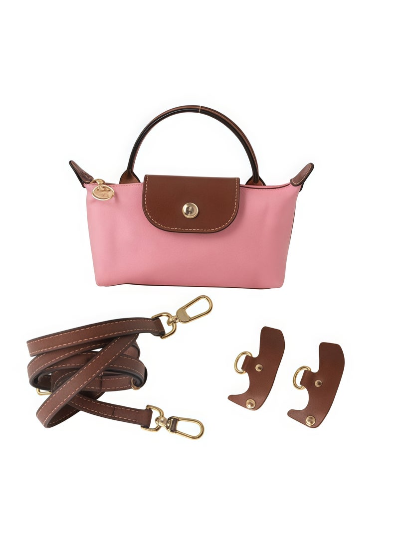 لونج شامب Longchamp Le Pliage مصغر حزام الكتف أزياء النساء الكلاسيكية متعددة الاستعابات حقيبة صغيرة ماكياج، حقيبة يد، حقيبة كتف، حزام كتف - Image 1